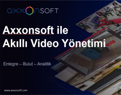 AXXONSOFT VİDEO GÖZETİM VE GÜVENLİK ÇÖZÜMLERİ